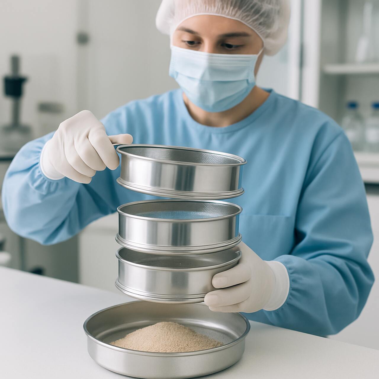 peneiras granulométricas