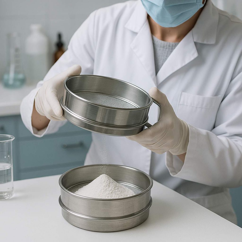 peneiras granulométricas